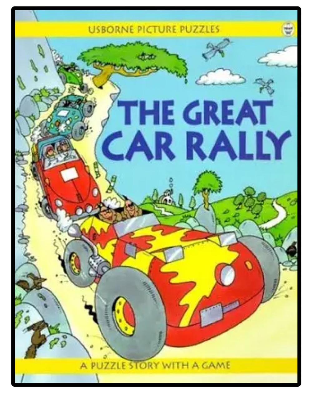 BUNDLE & SAVE🎉 Usborne 'The Great Car Rally' A Puzzle Story with a Game